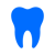 tooth icon in this colour 0C63FF